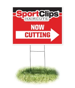 Yard Signs - SportClips Haircuts